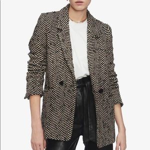 Annie Bing Fishbone Blazer